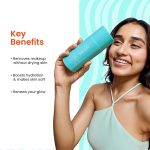 foxtale gentle hydrating face wash with hyaluronic acid, vitamin b5 | deep pore cleansing | dirt control | make up remover | cleanser for men & women | all skin types | 100 ml